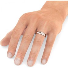 Sefa Gold 6mm Rose Düz Bombe Klasik Alyans