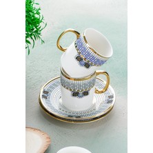 Acar Meira 6 Kişilik Kahve Fincanı Takımı - 90 ml