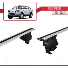 AccessoryPart Ford Ranger 2011-2022 Arası ile Uyumlu Ace-4 Ara Atkı Tavan Barı Gri