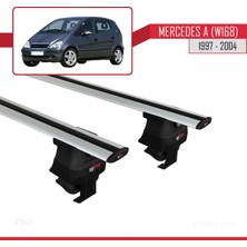 AccessoryPart Mercedes A (W168) 1997-2004 Arası ile Uyumlu Ace-4 Ara Atkı Tavan Barı Gri