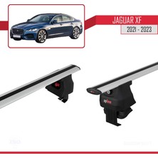 AccessoryPart Jaguar Xf 2021 ve Sonrası ile Uyumlu Ace-4 Ara Atkı Tavan Barı Gri
