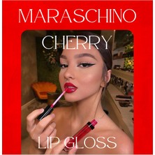 Best Match Ever Lipgloss - Vegan Dolgunlaştırıcı E Vitaminli Kırmızı Dudak Parlatıcısı - Maraschino Cherry Lip Gloss