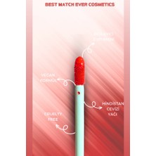 Best Match Ever Lipgloss - Vegan Dolgunlaştırıcı E Vitaminli Kırmızı Dudak Parlatıcısı - Maraschino Cherry Lip Gloss