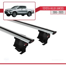 AccessoryPart Toyota Hilux (AN130) 2015 ve Sonrası ile Uyumlu Ace-4 Ara Atkı Tavan Barı Gri