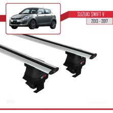 AccessoryPart Suzuki Swift V 2013-2017 Arası ile Uyumlu Ace-4 Ara Atkı Tavan Barı Gri