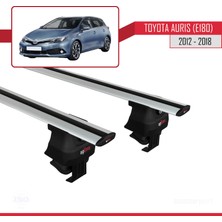 AccessoryPart Toyota Auris / Corolla (E180) 2012-2018 Arası ile Uyumlu Ace-4 Ara Atkı Tavan Barı Gri