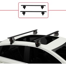 AccessoryPart Renault Captur Iı 2019 ve Sonrası ile Uyumlu Ace-4 Ara Atkı Tavan Barı Siyah