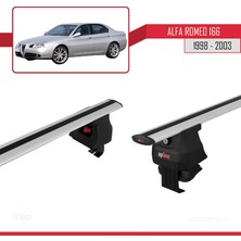 AccessoryPart Alfa Romeo 166 1998-2003 Arası ile Uyumlu Ace-4 Ara Atkı Tavan Barı Gri