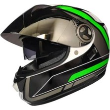 Motoanl Motosiklet Kaskı Ce Onaylı Full Face Abs Materıal Güneş Vizörlü Kask