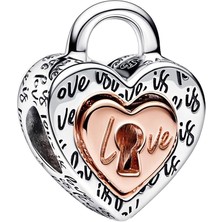 Bbl Iki Renkli Asma Kilit Bileklik Aksesuar 782505C00 (Yurt Dışından)