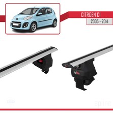 Apline Citroen C1 2005-2014 Arası ile Uyumlu Ace-4 Ara Atkı Tavan Barı Gri