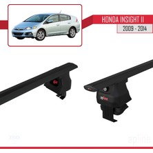 Apline Honda Insight Iı 2009-2014 Arası ile Uyumlu Ace-4 Ara Atkı Tavan Barı Siyah