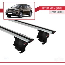 Apline Toyota Rav 4 (XA40) 2013-2018 Arası ile Uyumlu Ace-4 Ara Atkı Tavan Barı Gri