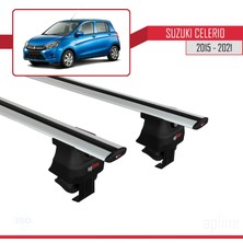 Apline Suzuki Celerio 2015-2021 Arası ile Uyumlu Ace-4 Ara Atkı Tavan Barı Gri