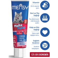 Mensy Malte Paste 125  gr Vitamin D3E  Prebiyotik Taurin Biotin