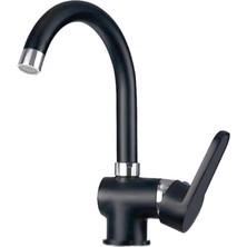 Venita Siyah Elite Lavabo Batarya