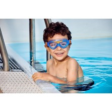 Aqua Sphere Aquasphere Vista Junior Şeffaf Cam - Mavi/turuncu Yüzücü