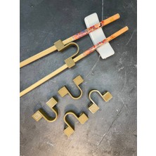 Asya Design 5 Adet Sushi Chopstick Tutma Aparatı (Chopstick Öğrenme Aparatı)