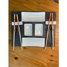 Asya Design 5 Adet Sushi Chopstick Tutma Aparatı (Chopstick Öğrenme Aparatı)