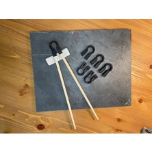 Asya Design 5 Adet Sushi Chopstick Tutma Aparatı (Chopstick Öğrenme Aparatı)