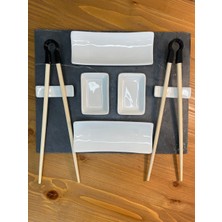 Asya Design 5 Adet Sushi Chopstick Tutma Aparatı (Chopstick Öğrenme Aparatı)