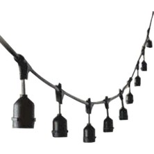 Sekizgen Led 10 Metre 20 Duylu LED Ampullü Hazır Takım Organizasyon ve Zincir Aydınlatma