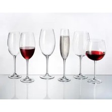 Bohemia Crystal Fulica Flüt Şampanya Kadehi (Champagne Flute) 250 ml - 6 Adet