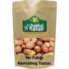 Bakkal Hasan Yer Fıstığı Kavrulmuş Tuzsuz Duble 250 gr