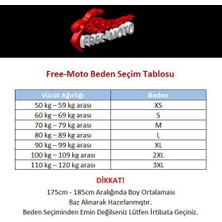 Free-Moto Motorsikletçi Sıfır Yaka Neopren Yelek