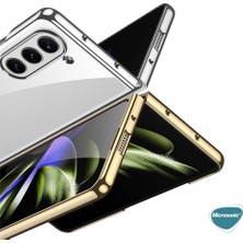 Microsonic Samsung Galaxy Z Fold 5 Kılıf Shell Platinum Şeffaf