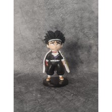HD Marketim Anime Figür Demon Slayer Gyomei Himejima 9 cm Karakter Figür Oyuncak Biblo