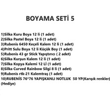 Silka Boyama Seti 5 (Silka-Rubenis-Pritt)