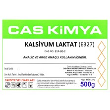 Cas Kimya Kalsiyum Laktat E327