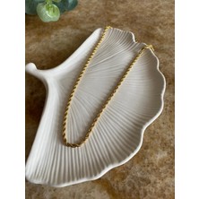 Lady Daisy Accessories Gold Burgu Kolye