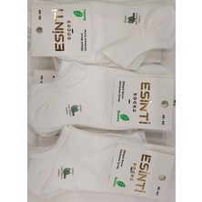 Esinti Bayan Bambu Snecker Çorap 12 Adet