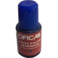 Ofica Fmm-05M Tahta Kalem Mürekkebi 20 Ml Mavi (12 Li Kutu)