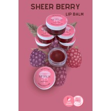 Strawberry Sheer Berry - Vegan Dudak Balmı - Shea&Hindistan Cevizi Yağı İçeren Dudak Nemlendiricisi - Lip Balm