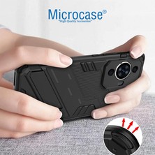 Microcase Realme C55 Brushed Carbon Fiber Silikon Kılıf - Siyah AL3332