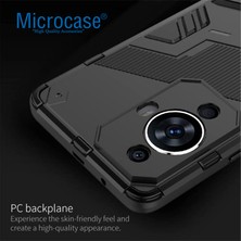 Microcase Realme C55 Brushed Carbon Fiber Silikon Kılıf - Siyah AL3332