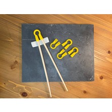 Asya Design 5 Adet Sushi Chopstick Tutma Aparatı (Chopstick Öğrenme Aparatı)