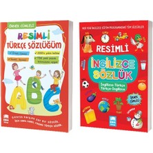 Ema Kitap Resimli Türkçe Sözlüğüm - Resimli İngilizce Sözlük