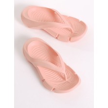 Tonny Black Kadın Pudra Kalın Tabanlı Parmak Arası Eva Terlik