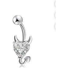 By Dilek Çetin Accessory Şeytan Figürlü Göbek Piercing