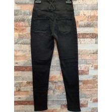 Passense Yüksek Bel Likralı Jean Pantolon 90 cm