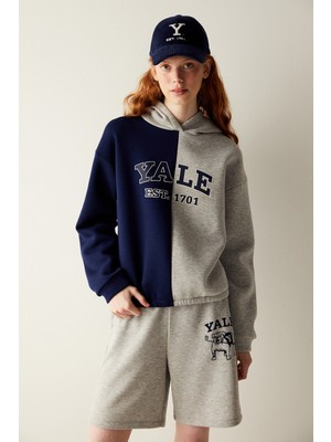 Penti Yale Slogan Baksılı Iki Renkli Sweatshirt - Unique Koleksiyonu