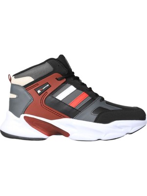 M.P. 232-1014 Erkek Siyah-Bordo (40-44) Basketbol Ayakkabı