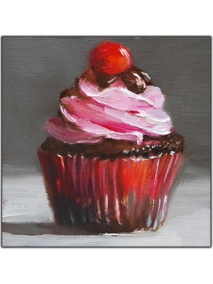 Tablo Dekor Cupcake Kanvas Tablo