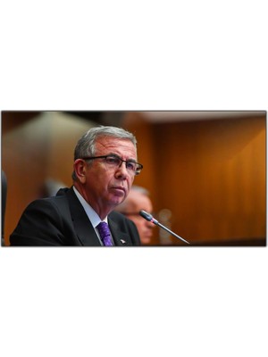 Tablo Dekor Mansur Yavaş Kanvas Tablo