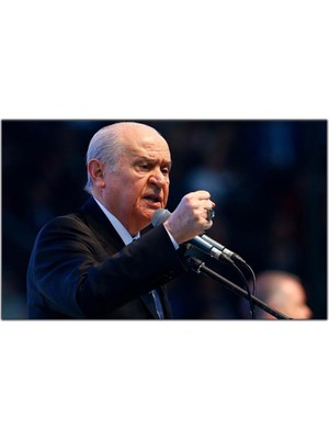 Tablo Dekor Devlet Bahçeli Kanvas Tablo