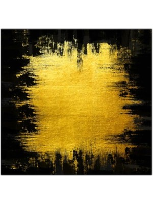 Tablo Dekor Soyut Altın Patlama Kanvas Tablo